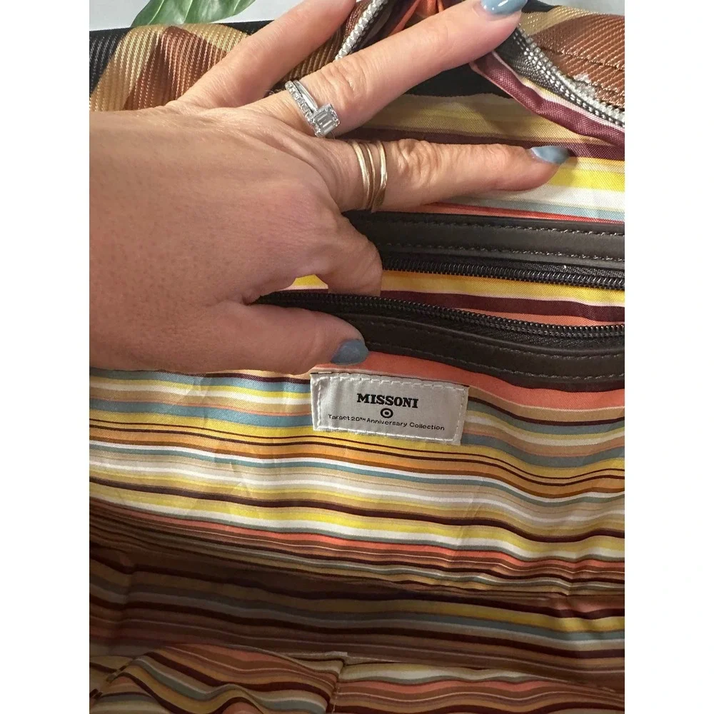Missoni for‎ Target Zigzag Chevron Laptop Bag/Tote with Shoulder Strap